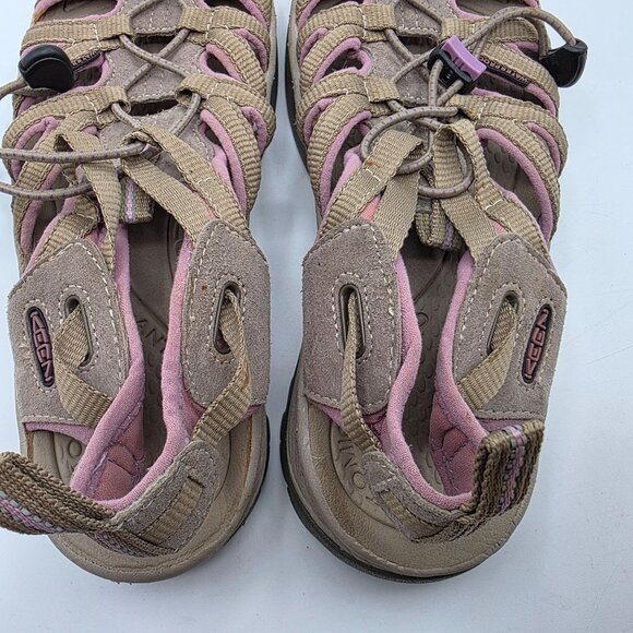 KEEN Whisper Sandals Womens Size 9.5 Brown Pink Sandals Closed Toe Casual Summer - Picture 7 of 13